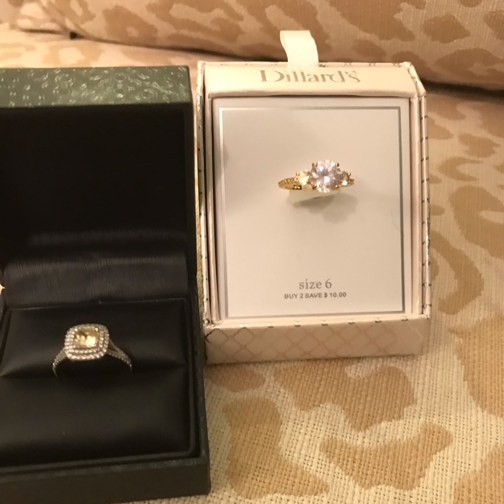 Rings size 6 two of them